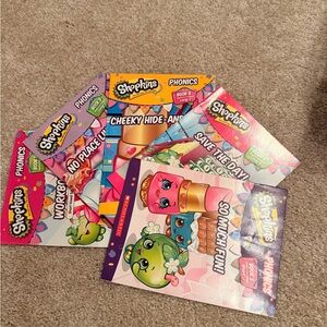 Shopkins Phonics Books Set of 5